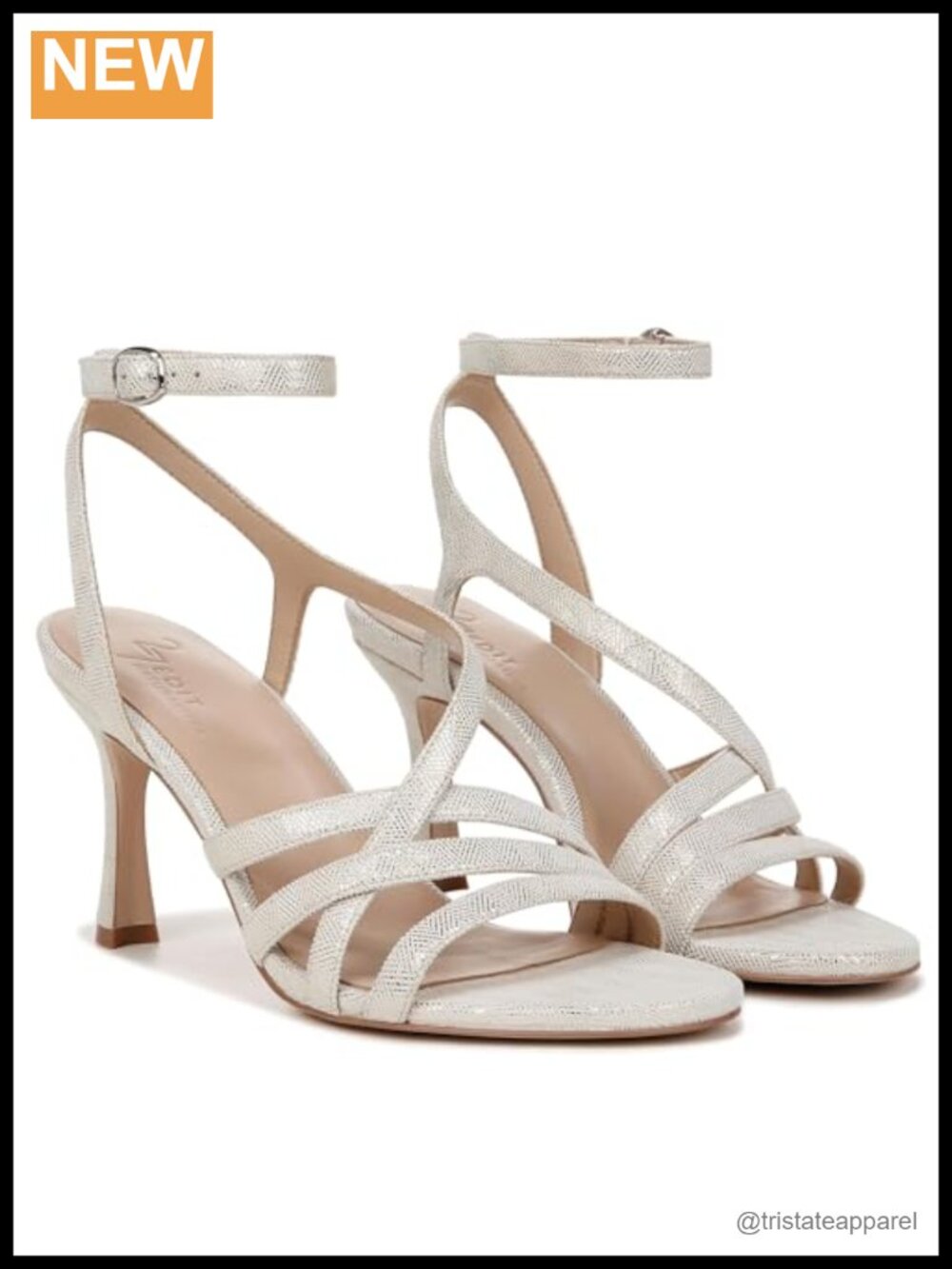 Strappy Sandals with Adjustable Strap and Cushioned Comfort